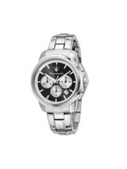 Maserati Zegarek Successo R8873621052 Srebrny. Szare, analogowe zegarki męskie maserati, bez wzorów, srebrne. Za 999.99 zł.