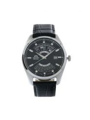 Orient Zegarek Multi Year Calender RA-BA0006B10B Czarny. Czarne, analogowe zegarki męskie Orient, bez wzorów. Za 859.99 zł.