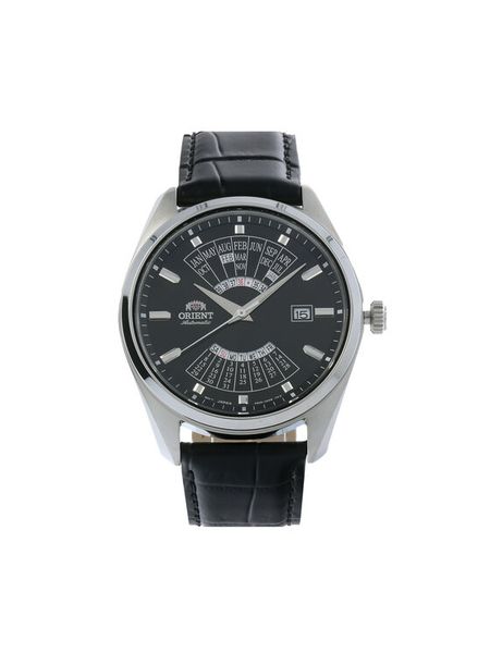 Orient Zegarek Multi Year Calender RA-BA0006B10B Czarny. Czarne, analogowe zegarki męskie Orient, bez wzorów. Za 859.99 zł.
