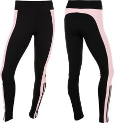 Adidas Legginsy damskie adidas Essentials Colorblock czarno-różowe GS6325 M. Czarne legginsy damskie Adidas, bez wzorów. Za 120.28 zł.