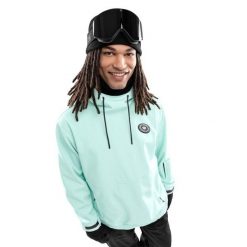Kurtka snowboardowa męska W1 Iceberg. Niebieskie kurtki męskie SIROKO, na zimę, l, bez wzorów, z materiału, z kapturem, narciarskie. Za 297.00 zł.