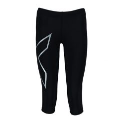Legginsy treningowe damskie 2XU Core Compression 3/4. Czarne legginsy damskie 2XU, m, bez wzorów. Za 428.50 zł.