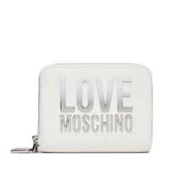 Portfel LOVE MOSCHINO. Białe portfele damskie Love Moschino. Za 579.99 zł.