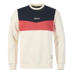 Bluza Musto 64. Brązowe bluzy męskie Musto, s, bez wzorów, sportowe, bez ramiączek, bez kaptura. Za 382.00 zł.