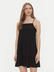 JJXX Sukienka letnia Breeze 12269732 Czarny Loose Fit. Czarne sukienki damskie JJXX, na lato, m, bez wzorów, z wiskozy, bez kołnierzyka, bez ramiączek. Za 119.99 zł.