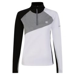 Kurtka Bluza Damska Core Stretch Ice. Czarne bluzy damskie Dare 2B, xl, bez wzorów, bez ramiączek, bez kaptura, trekkingowe. Za 83.99 zł.