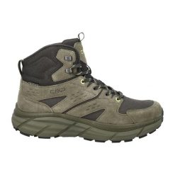 Buty trekkingowe CMP Kamsel WP Mid. Zielone obuwie trekkingowe damskie CMP, z gumy, bez zapięcia. Za 388.05 zł.