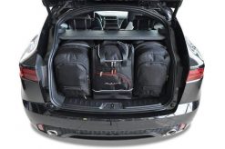 Torby Do Bagażnika Jaguar E-Pace Phev 2020+ 4Szt Kjust. Czarne torby podróżne damskie KJUST, bez wzorów, z kauczuku. Za 1,196.00 zł.