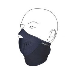 Komin/maska na twarz unisex Chiba. Czarne szaliki męskie Chiba, bez wzorów. Za 96.00 zł.