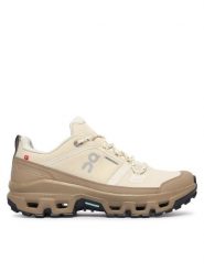 On Trekkingi Cloudrock Low WP 3WF10145 Beżowy jasny. Brązowe obuwie trekkingowe damskie On, z materiału, bez zapięcia. Za 854.99 zł.