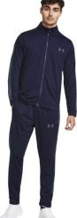 Under Armour Dres męski Under Armour Rival Knit Track Suit granatowy 1357139 410 S. Niebieskie komplety dresowe męskie Under Armour, m, bez wzorów, z dresówki. Za 317.41 zł.