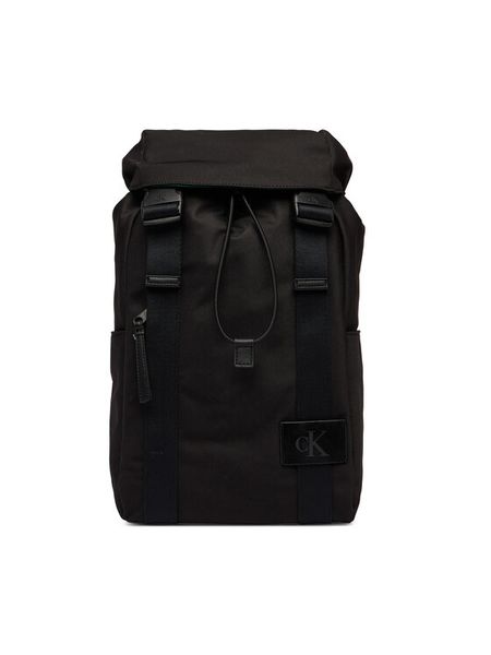 Calvin Klein Plecak Canvas Mix Backpack LV04D3364G Czarny. Czarne plecaki męskie Calvin Klein, bez wzorów, z materiału. Za 351.99 zł.
