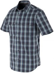 Helikon-Tex Koszula Concealed Carry Short Sleeve - Sunset Blue. Niebieskie koszule męskie HELIKON-TEX, m, bez wzorów, bez kołnierzyka, bez ramiączek. Za 165.05 zł.