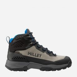 Buty trekkingowe męskie Millet Ubic Mid GTX. Brązowe trekkingi męskie Millet, z gore-texu, przed kolano, bez zapięcia. Za 847.80 zł.