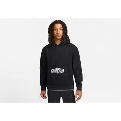 Bluza sportowa męska Nike Air Jordan. Czarne bluzy sportowe męskie Nike, m, bez wzorów, z kapturem. Za 525.00 zł.