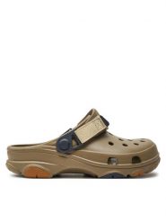 Crocs Klapki Classic All Terain Clog 206340 Brązowy. Brązowe klapki męskie Crocs, bez wzorów, z tworzywa sztucznego, bez zapięcia. Za 259.99 zł.