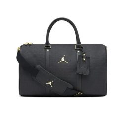 Torba podróżna Air Jordan Jam Monogram Duffle Bag Black MM0987-K5X. Czarne torby podróżne damskie Jordan, bez wzorów. Za 688.85 zł.