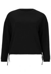 Bluza damska Q Sportswear Karina. Czarne bluzy damskie ENDURANCE Q, bez wzorów, z materiału, klasyczne, bez ramiączek, bez kaptura. Za 303.20 zł.