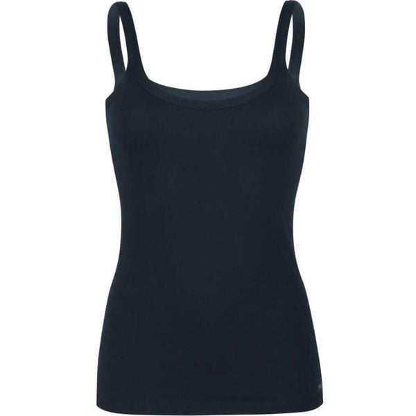 Damski top Fila Navy - XS. Niebieskie topy damskie Fila, xs, bez wzorów, z bawełny, casualowe, bez kołnierzyka, bez ramiączek. Za 144.99 zł.