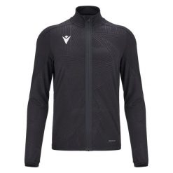 Bluza zapinana na zamek błyskawiczny Macron Active Icon CE Enzo. Czarne bluzy męskie Macron, m, bez wzorów, sportowe, bez ramiączek, bez kaptura. Za 418.00 zł.