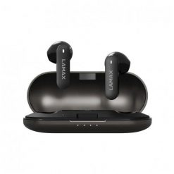 Słuchawki bezprzewodowe LAMAX SteelTones1 BT 5.3 USB-C IPX5 6godz czarne. Czarne słuchawki bezprzewodowe Lamax. Za 196.46 zł.
