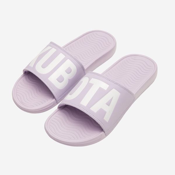 Klapki Kubota Pro 2.0 Pastelowy Fiolet. Klapki damskie Kubota, bez wzorów, z mikrofibry, sportowe, bez obcasa, bez zapięcia. W wyprzedaży za 79.99 zł.