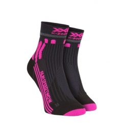 Skarpety biegowe damskie X-Socks Run Speed Two 4.0. Czarne skarpetki damskie X-Socks, bez wzorów. Za 120.00 zł.