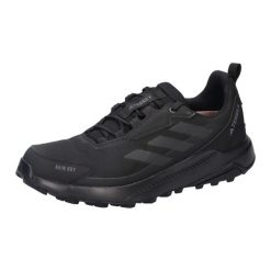 Buty trekkingowe adidas Terrex Anylander Rain.Rdy. Czarne trekkingi męskie Adidas, z materiału, bez zapięcia. Za 388.35 zł.