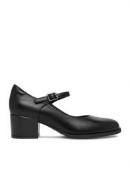Go Soft Czółenka CEO-BK064 Czarny. Czarne czółenka damskie GO SOFT, bez wzorów, ze skóry, bez obcasa, bez zapięcia. Za 149.99 zł.
