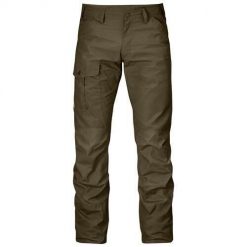Spodnie sportowe męskie Fjallraven Nils Trousers M. Czarne spodnie sportowe męskie Fjällräven, l, bez wzorów, trekkingowe. Za 795.00 zł.