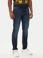 Versace Jeans Couture Jeansy 79GAB5D0 CDWAB Granatowy Slim Fit. Niebieskie jeansy męskie Versace Jeans Couture, z bawełny. Za 1,019.00 zł.