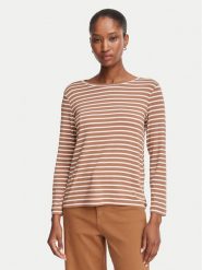 Marella Bluzka Mora 2625976021 Beżowy Regular Fit. Brązowe bluzki damskie Marella, xl, bez wzorów, z wiskozy, bez kołnierzyka, bez ramiączek. Za 264.99 zł.