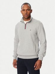 Tommy Hilfiger Bluza Tipping Terry MW0MW44943 Szary Regular Fit. Szare bluzy męskie Tommy Hilfiger, l, bez wzorów, z bawełny, bez ramiączek, bez kaptura. Za 569.99 zł.