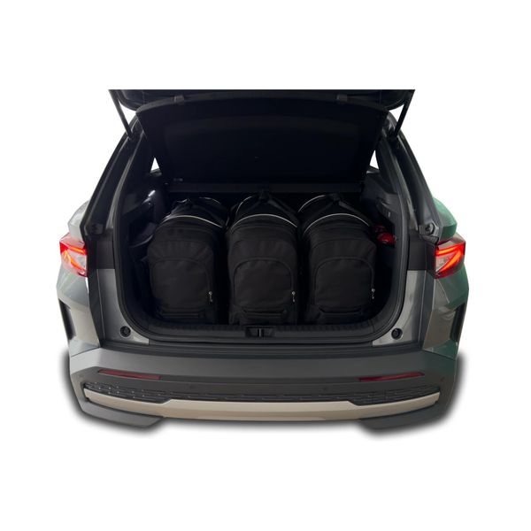 Torby Do Bagażnika Skoda Elroq Ev 2022+ 3Szt Kjust. Czarne torby podróżne damskie KJUST, bez wzorów. Za 1,104.00 zł.