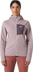 Bluza damska z kapturem Helly Hansen Versalite. Fioletowe bluzy damskie Helly Hansen, l, bez wzorów, z elastanu, bez ramiączek, z kapturem. Za 464.50 zł.