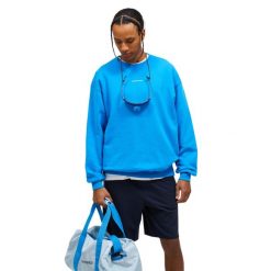 Bluza Peak Performance męska Original Terry Crew niebieska - XL. Niebieskie bluzy męskie Peak Performance, m, bez wzorów, bez ramiączek, bez kaptura. W wyprzedaży za 449.00 zł.