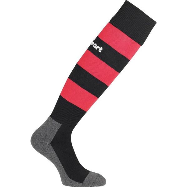 Skarpetki Uhlsport Team Pro Essential Stripe. Czarne skarpety męskie Uhlsport, bez wzorów, z bawełny. Za 87.50 zł.