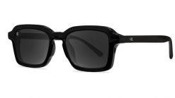 Okulary przeciwsłoneczne dla dorosłych - kategoria 3 z polaryzacją - Piano Black. Czarne okulary przeciwsłoneczne damskie KNOCKAROUND. Za 167.45 zł.