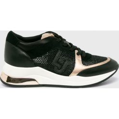 Liu Jo - Buty. Czarne obuwie sportowe damskie Liu Jo, bez wzorów, z materiału, bez zapięcia, Adidas Advantage, climacool (adidas). W wyprzedaży za 579.90 zł.