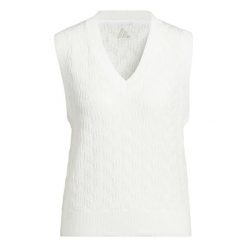 Bluza damska adidas Ultimate365 Tour. Białe bluzy damskie Adidas, l, bez wzorów, z bawełny, klasyczne, bez ramiączek, bez kaptura. Za 501.00 zł.