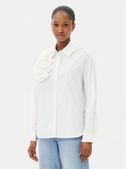 Artigli Koszula ACCA002425 Biały Regular Fit. Białe koszule damskie Artigli, bez wzorów, z bawełny, bez kołnierzyka, bez ramiączek. Za 339.99 zł.