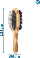 Nobleza Dwustronny grzebień dla zwierząt z nadrukiem zebry Dwustronny grzebień dla zwierząt z nadrukiem zebry. Golarki i trymery Nobleza. Za 14.26 zł.