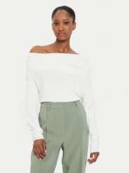 Kontatto Sweter AI2025 3M0113 Écru Regular Fit. Swetry nierozpinane damskie Kontatto, m, bez wzorów, z syntetyku, bez kołnierzyka, bez ramiączek. Za 199.99 zł.
