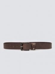 Pasek męski skórzany brązowy Rinde 803. Brązowe paski męskie BIG STAR, z denimu, eleganckie. Za 179.99 zł.