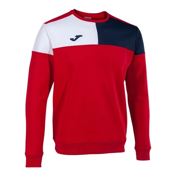 Bluza Joma Crew V. Białe bluzy męskie Joma, m, bez wzorów, z dżerseju, sportowe, bez ramiączek, bez kaptura. W wyprzedaży za 127.50 zł.