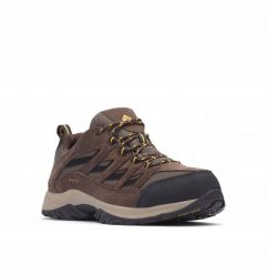 Buty trekkingowe męskie Columbia Columbia Crestwood Waterproof 2100651255 Brązowe 47. Brązowe trekkingi męskie Columbia, bez zapięcia. Za 332.64 zł.