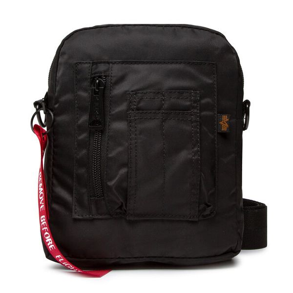 Saszetka Alpha Industries. Czarne saszetki i nerki męskie Alpha Industries, bez wzorów. Za 132.99 zł.