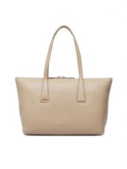 Furla Torebka Olivia M Tote WB01977 HSF000 CN 4488S Beżowy. Brązowe shopperki damskie Furla, bez wzorów, z materiału, bez dodatków. Za 1,529.00 zł.