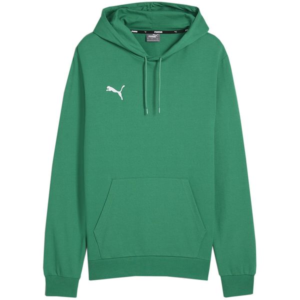 Bluza męska Puma Team Goal Casuals Hoody. Zielone bluzy męskie Puma, l, bez wzorów, z kapturem, do piłki nożnej. Za 179.00 zł.