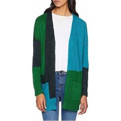 ONLY Damski Kardigan Salvador L / S Long Cardigan Knt Green Gables (rozmiar L). Zielone kardigany damskie ONLY, l, bez wzorów, z materiału, bez kołnierzyka. W wyprzedaży za 104.00 zł.